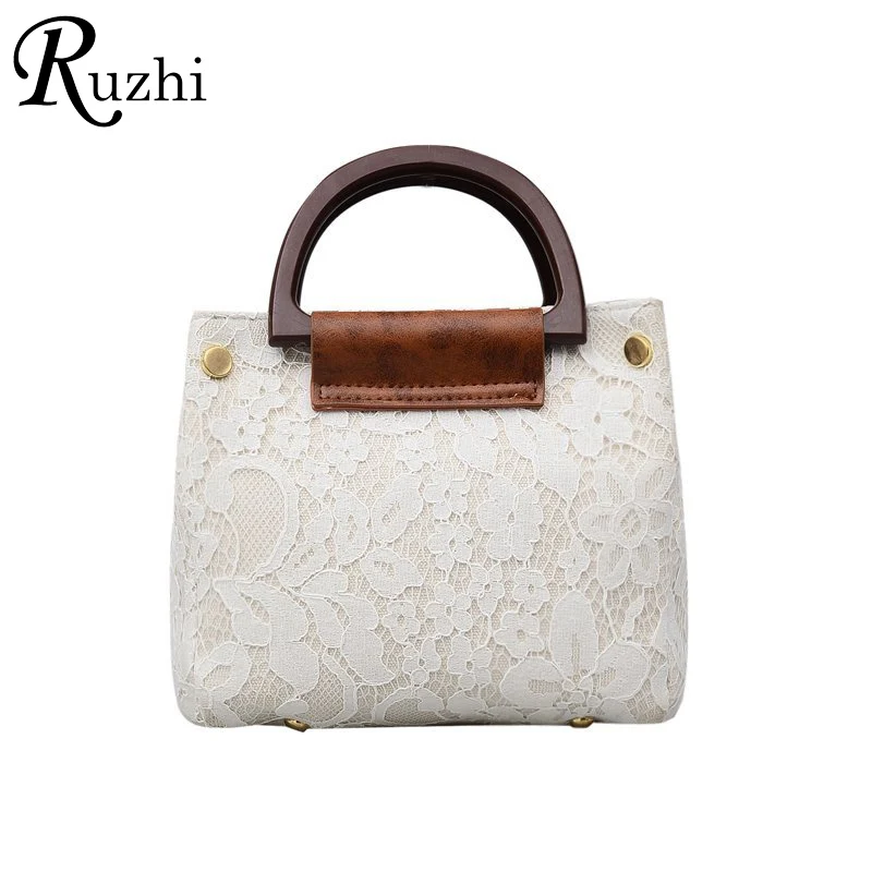 

Fashion Elegant Shoulder Bag For Women 2021 Spring/Summer New Ladies Bags Wedding White Lace Tote Bag Luxury Designer Handbag
