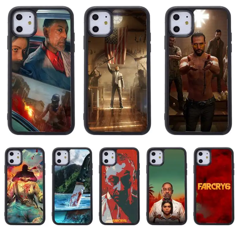 

FarCry Far Cry 5 6 Series Phone Case For Iphone 5 SE 2020 6 6s 7 8 plus X Xr XS 11 12 13 Mini Pro Max PC Fundas Cover