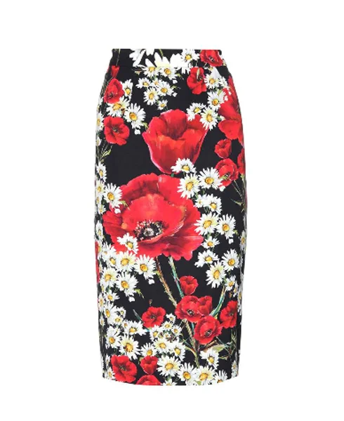 

Summer New Fashion Women Customized Casual Cute Bodycon Floral Print Pencil skirts Plus Size 3XS-10XL skirt