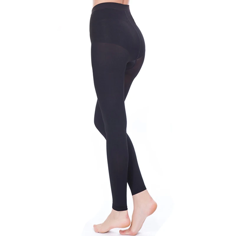 Женские пикантные бесшовные колготки 120D плотные облегающие фантазийные теплые