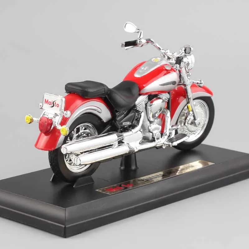 1/18 масштабные детские мини металлические Литые под давлением YAMAHA 2001 Road Star Silverado touring cruiser модели мотоциклов Коллекция игрушек для детей