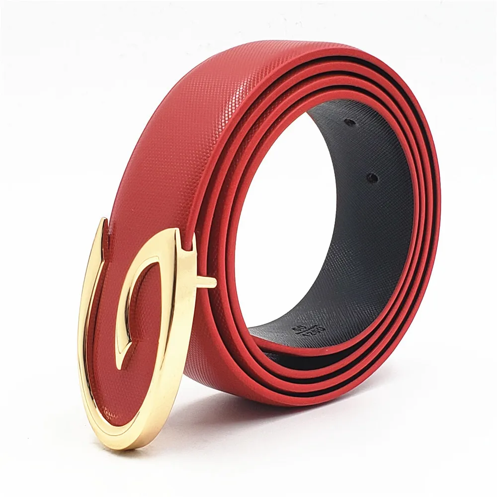 Ремень мужской из натуральной воловьей кожи модный дизайнерский пояс с