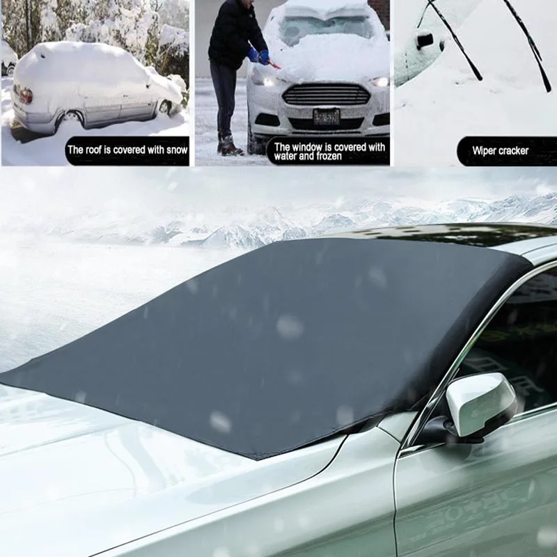 Стайлинг автомобиля Солнцезащитный чехол для лобового стекла защита от снега