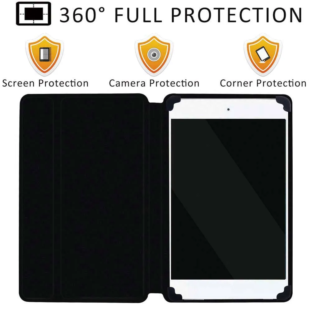 Чехол для планшета Huawei MediaPad T1 T2 T3 T5 7 0/8 0/9 6/10 1 дюймов противоударный кожаный чехол |