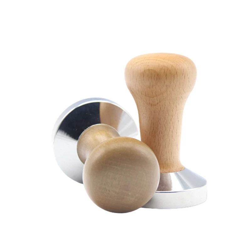 

5m Calibrated Pressure Tamper Coffee Powder Hammer with Alloy Steel Base Coffee Accessories