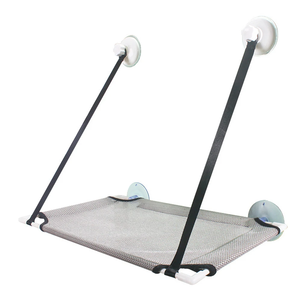 

Pet Cat Hammock Window Bed Pet Summer Hammock Bed Home Bed Living Room Suction Cup Wall Hanging Pet Mesh Breathable Hammock Bed