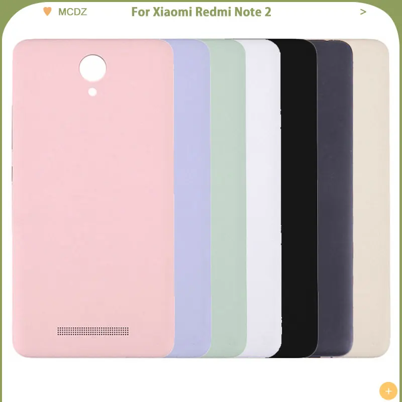 Новая Крышка аккумуляторной батареи Note 2 чехол для Xiaomi Redmi задняя крышка корпуса