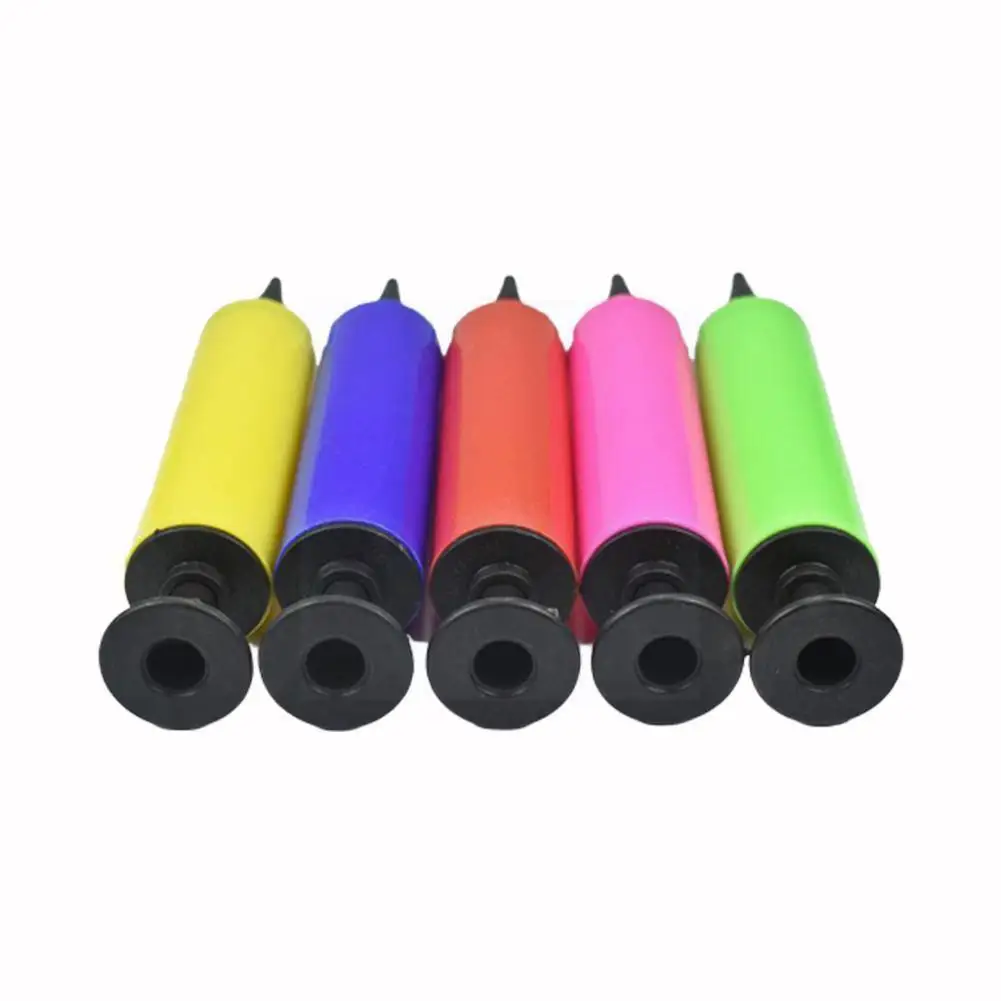 

1pc Portable Mini Pump Mini Inflator Push Inflator Balloon Tools Manual Portable Air Foil Decoration Useful Happy s Day