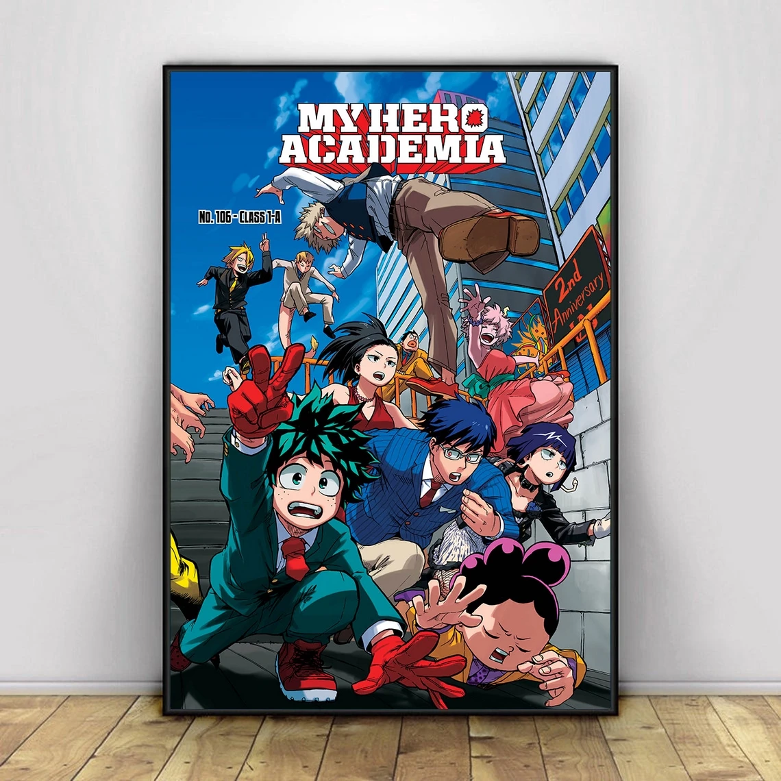 

My Hero Academia Anime Poster Japanese New Fan Drama Comic Cover Art Canvas Printed Picture TV Drama Poster Fan Gift Artwork