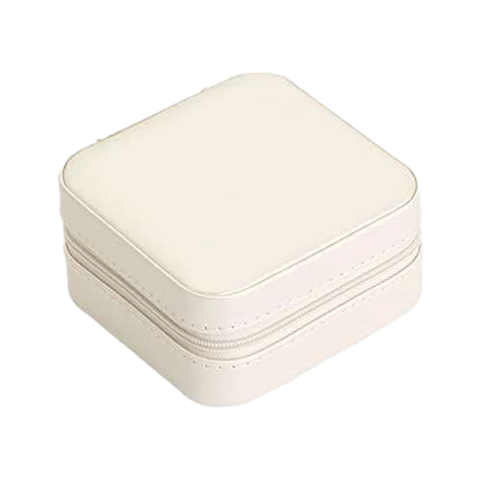 Портативная шкатулка для ювелирных изделий переносной чехол серьги кольцо