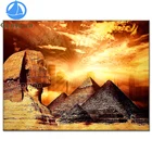 Алмазная живопись, Египет, пирамида, Фараон, гробница, пейзаж, 5D вышивка стразами, Алмазная мозаика сделай сам, наборы для вышивки крестиком, Декор