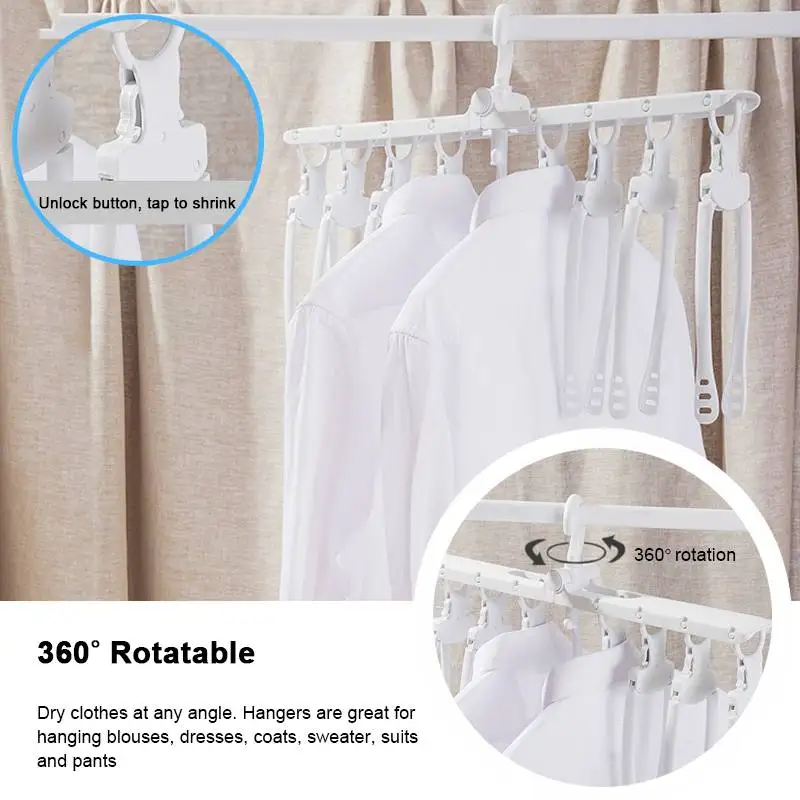 Складная Многофункциональная Волшебная вешалка стойки для интеллектуального