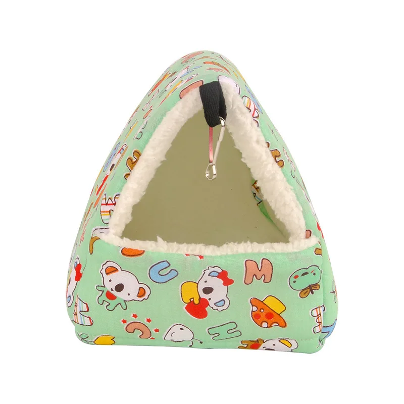 Подвесное плюшевое Птичье гнездо птичья пещера клетка крысы хомяк домик