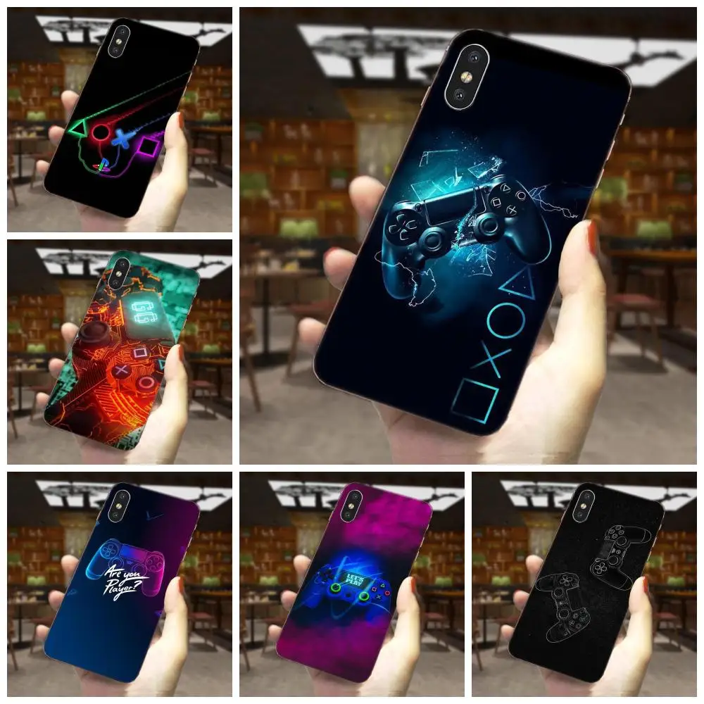 Геймпад Мягкий красочный чехол из ТПУ для Samsung Galaxy Alpha Note 10 Pro A10 A20 A20E A30 A40 A50 A60 A70 A80