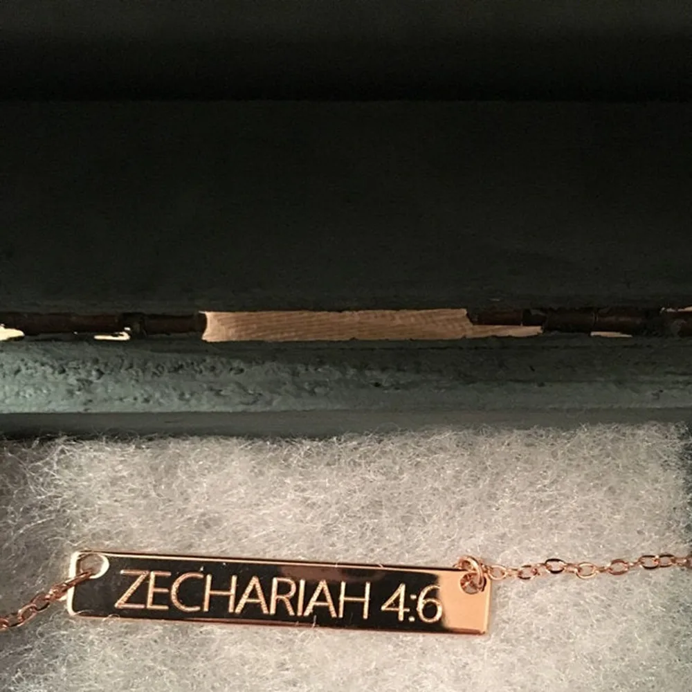 Персонализированное христианское ожерелье христианские ювелирные изделия