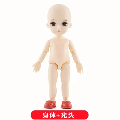 body 13 подвижных шарнирных 15 см 1/12 BJD куклы игрушки BJD Детская кукла Обнаженная Женская мода тела Куклы Игрушки для девочек подарок нормальная кожа - Цвет: body