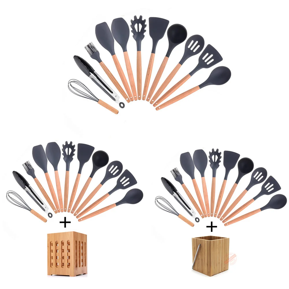 utensilio de cozinha 11/12-itens, kit cozinha, silicone, utencilios para cozinha frete gratis,ferramentas de cozinha,utensilhos de cozinha,conjunto cozinha acessórios, alça de madeira,espátula colher, concha, pinça c