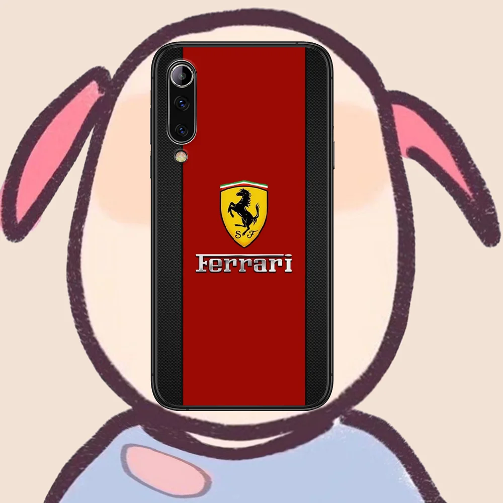 

Ferraris Sports car Phone case For Xiaomi Mi note 10 A3 9 MAX 3 A2 8 9 Lite Pro ultra black Cover Trend Hoesjes Tpu Waterproof