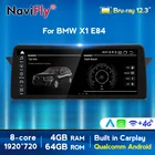 12,3 дюймов Android 10 8Core Автомобильный мультимедийный для BMW X1 E84 2009 2010 2012 2013 2014 2015 с поддержкой iDrive 4G wifi SWC dvd GPS BT