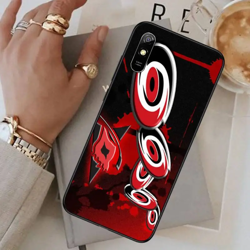 

sport logo Carolina Hurrican Phone Case For Xiaomi Redmi Note 4 4x 5 6 7 8 pro S2 PLUS 6A PRO