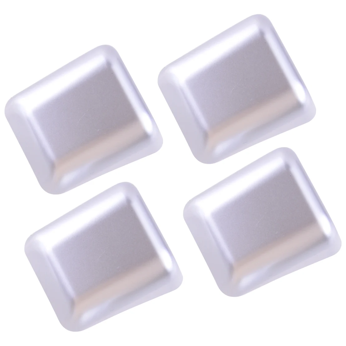 

4 шт. Серебряная крыша крыши захвата ручки отделки подходит для Dodge Challenger 2010-2017 2018 2019 2020 2021