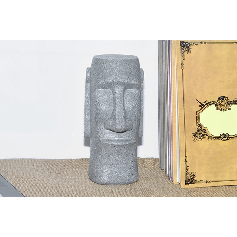 Новая искусственная полимерная статуя пасхального острова украшение для монет