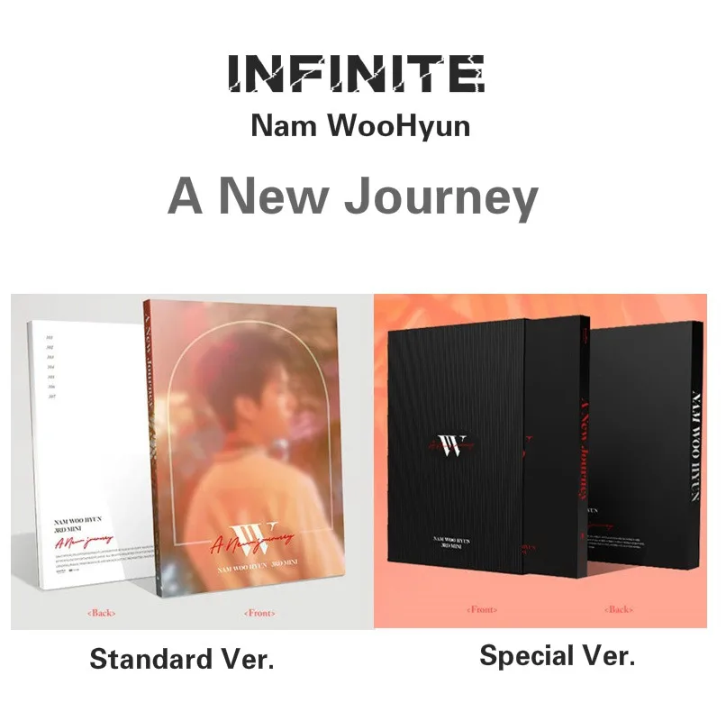 

[MYKPOP] ~ 100% Официальный оригинал ~ INFINITE Nam WooHyun Mini #3: новый альбом путешествия CD SA19081608