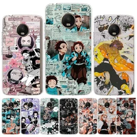 kimetsu no yaiba demon slayer anime phone case for xiaomi poco x4 nfc pro 5g x3 gt m4 m3 m2 mi f3 f2 f1 a1 a2 lite a3 note 10 cc