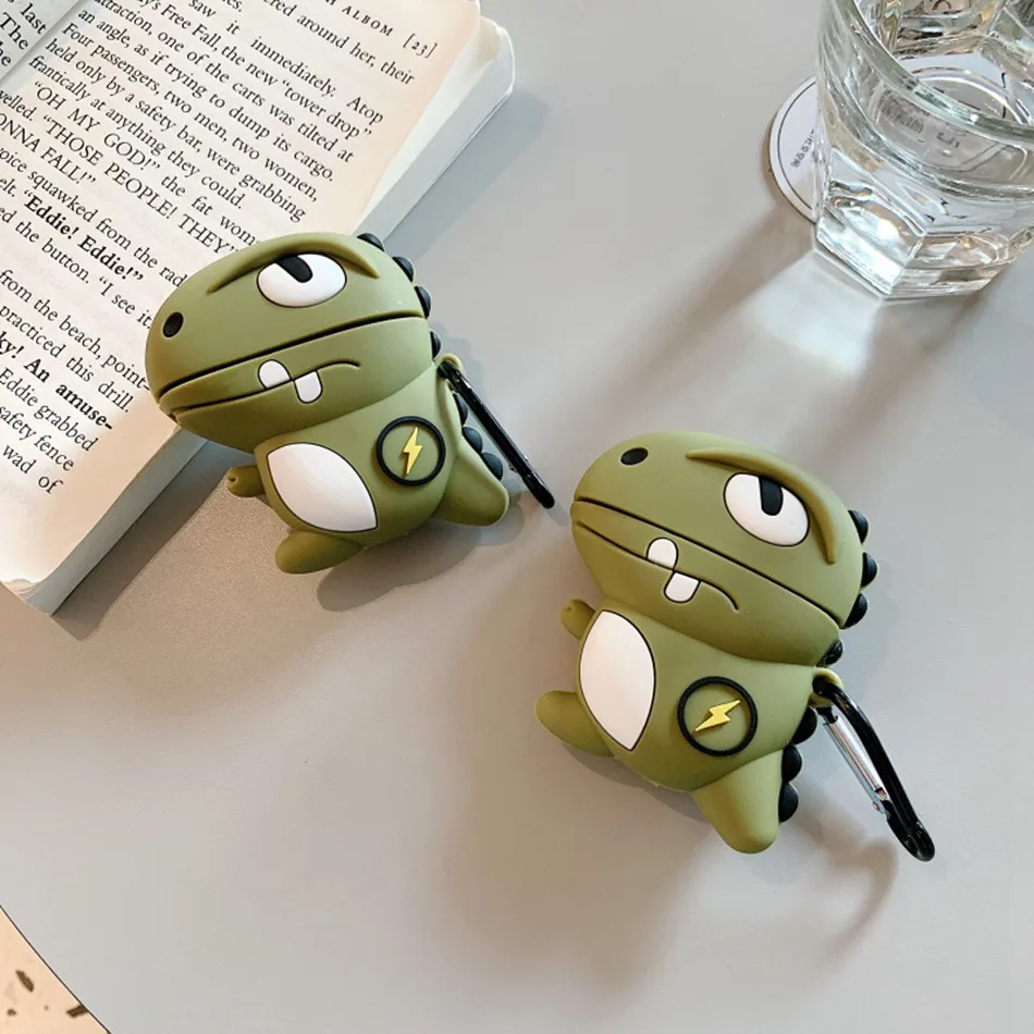 3D чехол для наушников s для AirPods чехол с милым мультяшным изображением бутылки молока для Apple Airpods Защитная крышка для Earpods чехол для наушников кольцевой ремешок