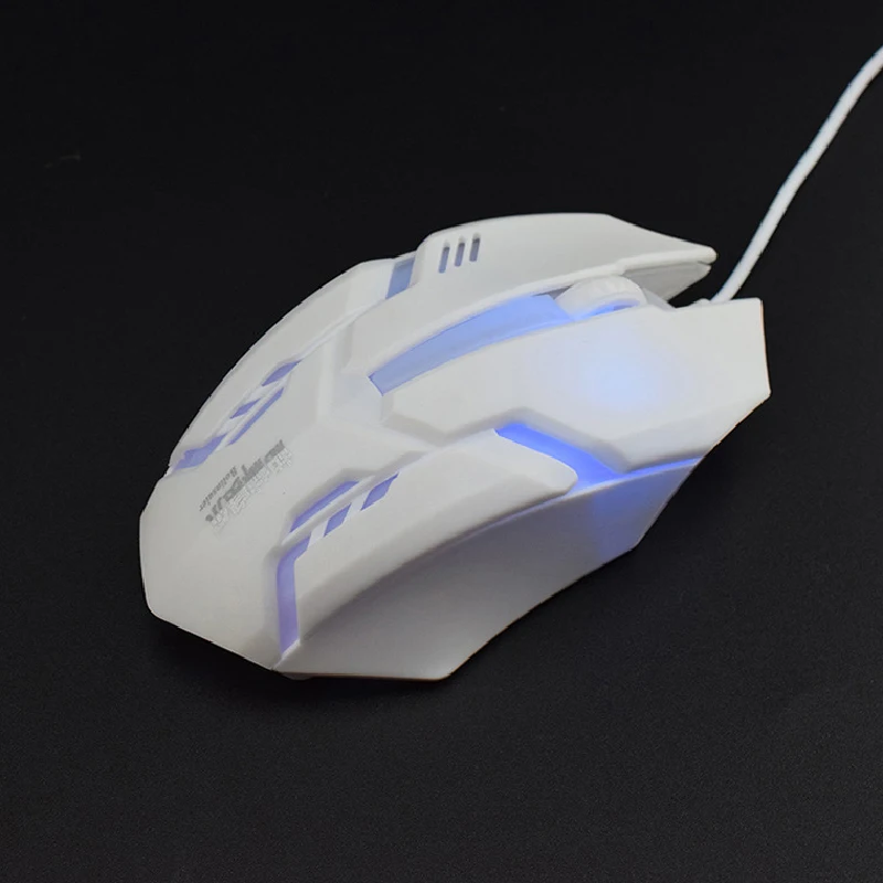 Прямая поставка 5500 dpi светодиодный оптическая игровая мышь USB Проводная