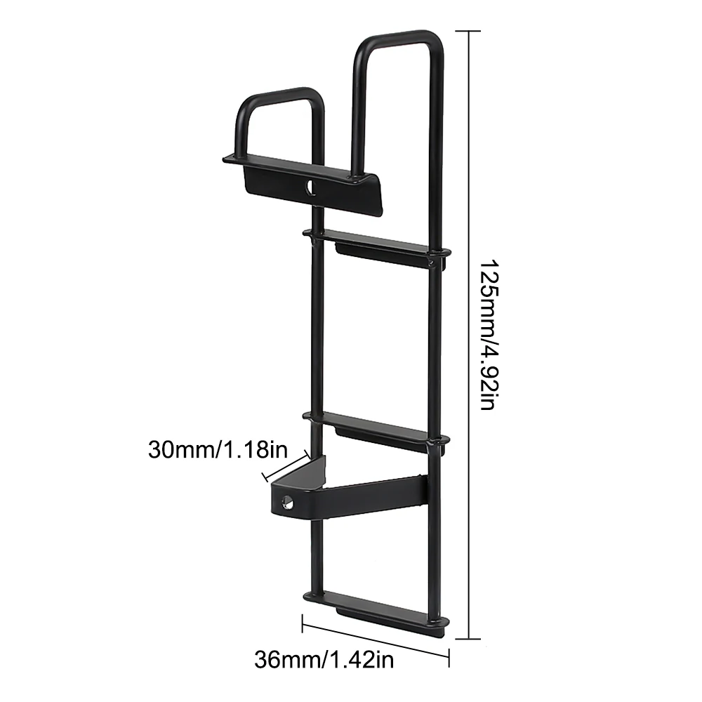 injora 1 шт 12536 мм металлическая черн