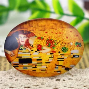 Горячая Распродажа 2 шт 30x40 мм ручной работы фото стеклянные кабошоны (I4-38)