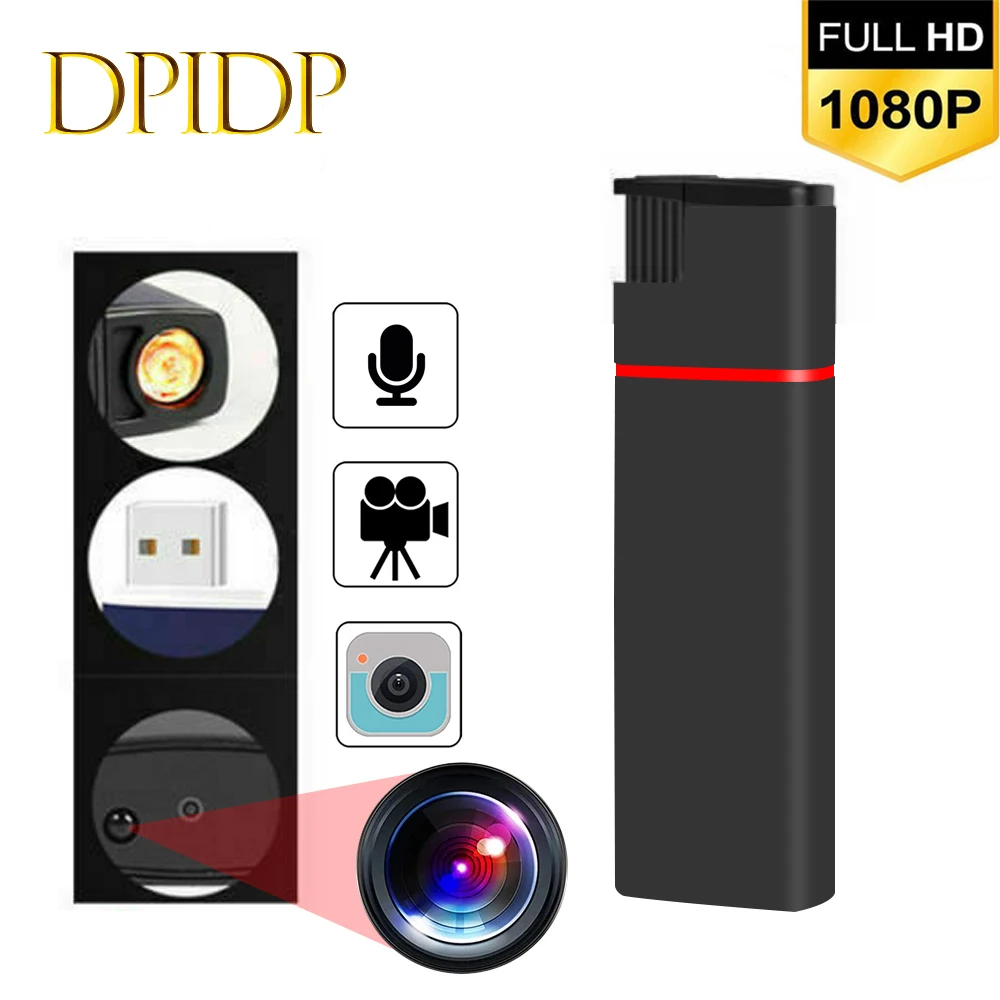 

Мини-видеокамера 1080P Full HD с ночной подсветкой, уличная камера безопасности, ультракомпактная портативная камера видеонаблюдения DV DVR