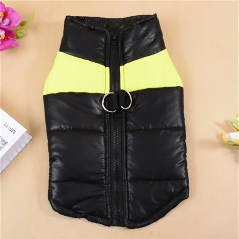 Winter Warm Pet Dog Vest Clothes Goods Waterproof Zip-up Coat Jacket For Small Dogs Puppy Cat Raincoat Apparel DOGGYZSTYLE
