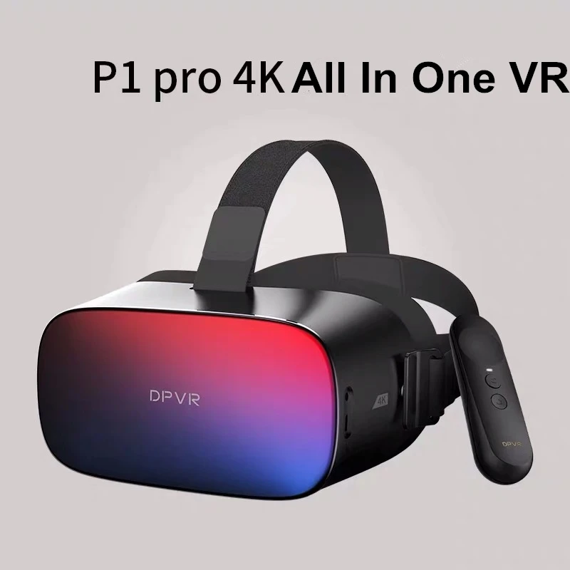Гарнитура DeePoon DPVE P1Pro 4K VR все в одном 360 3D imax кинотеатр очки виртуальной реальности