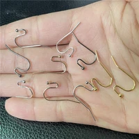 junkang 200pcs ear hooks diy earrings jewelry making copper for women gifts handmade accessories earrings simple multiple colors