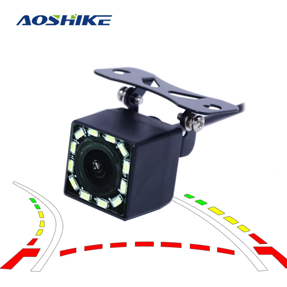AOSHIKE 1/3 &quotCCD HD Автомобильная камера динамическая траектория заднего вида