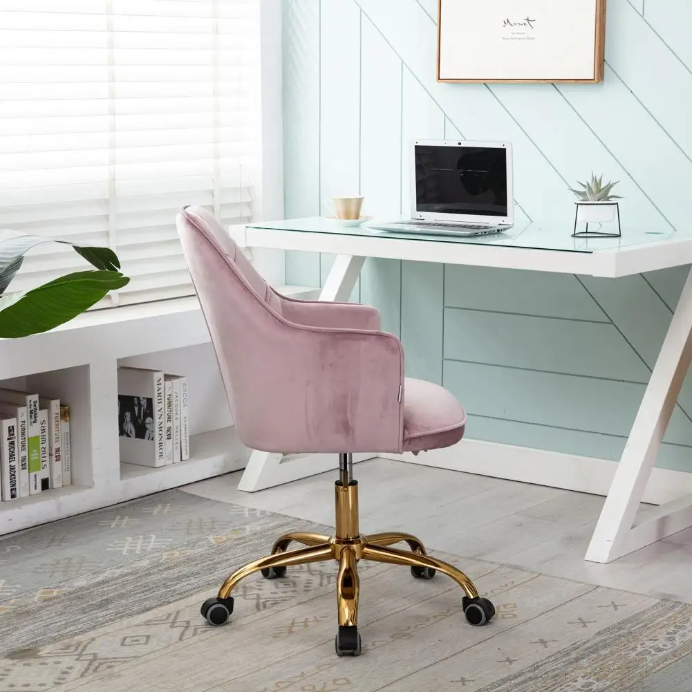 

Good Load Capacity 3 Colors High Durability Office Swivel Chair with Back Support for Bedroom
