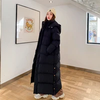 casaco feminino 2021 hooded winter jacket women parka warm thick x long down cotton coat female loose outerwear fashion clothing