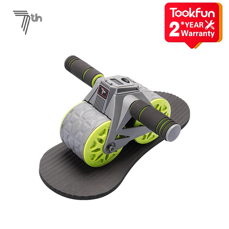 

New Xiaomi 7th Smart Counting Automatic Rebound Abdominal Wheel Home Fitness Equipment No Noise Abdominal Muscle Trainer gym