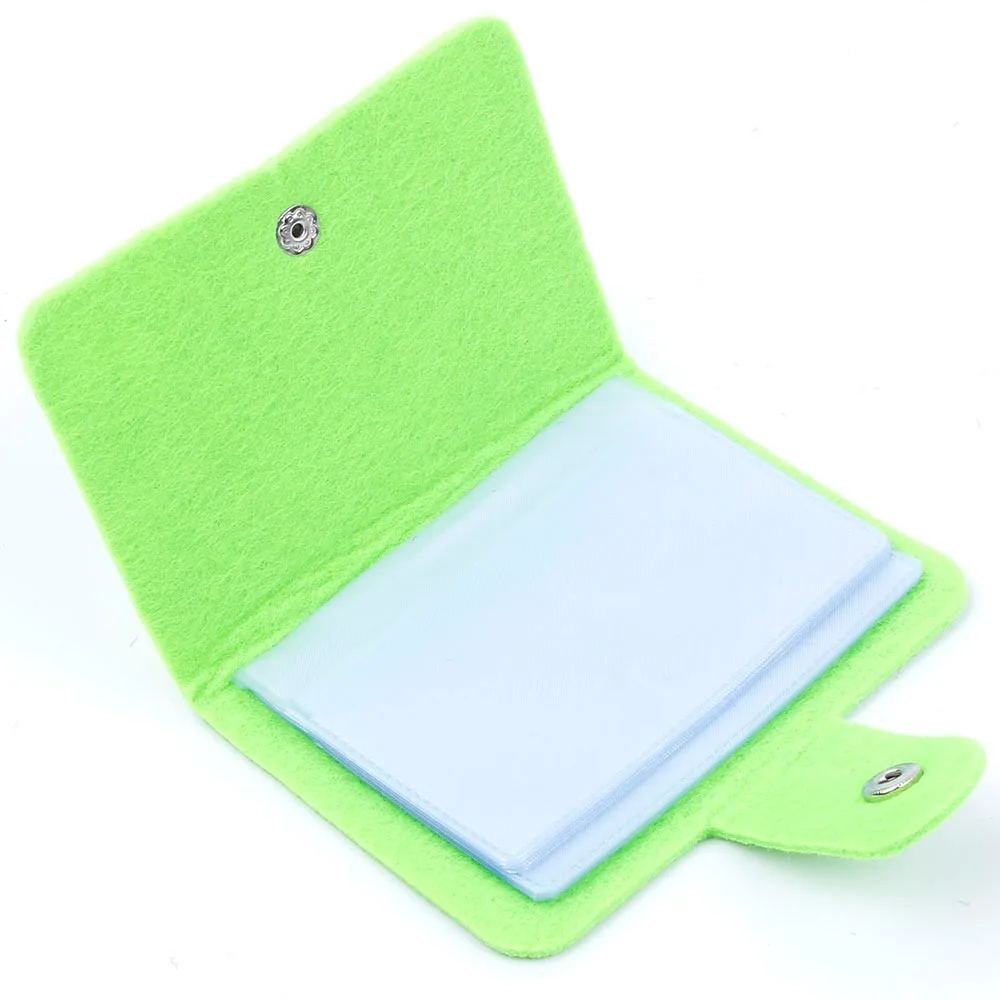 Винтажный кошелек из фетра держатель для карт и кредитных чехол паспорта