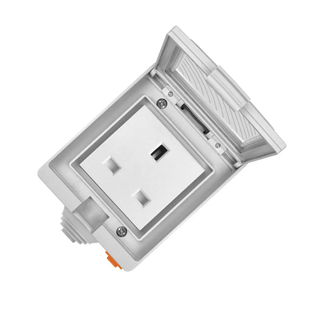 SONOFF S55 wifi умная водонепроницаемая розетка беспроводной приложение управление домашняя розетка ЕС Франция Стандартный AC100-240V