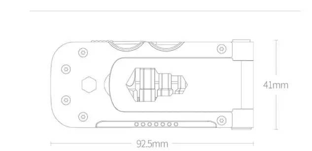 xiaomi Mijia многофункциональные велоинструменты Xiomi бытовой складной ключ Отвертка Ремонт дикого выживания езда умный дом