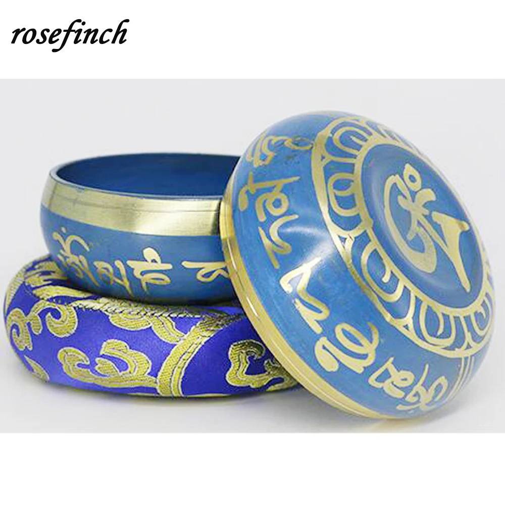 Набор металлических тибетских поющих чаш размером 3 7 дюйма чаша для йоги набор с