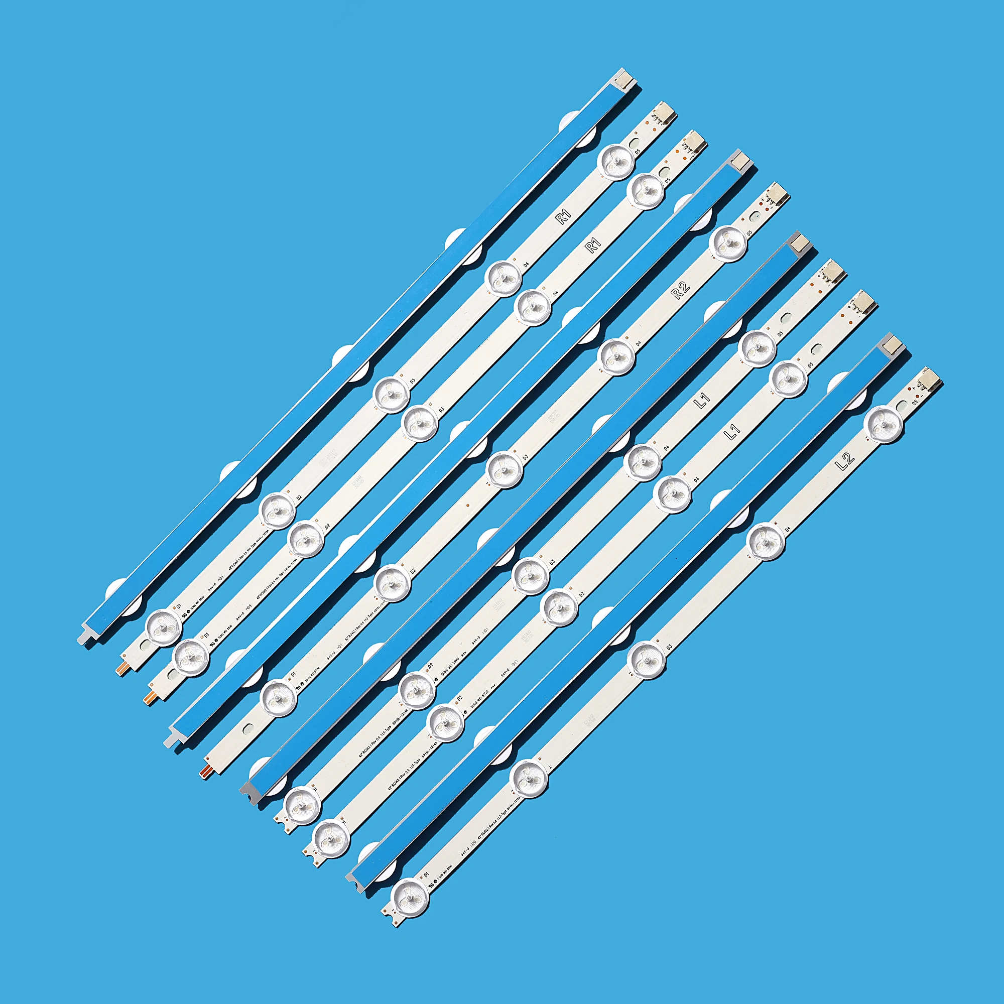 Новый комплект 10 шт. R1 L1 R2 L2 светодиодный менная светодиодная полоса для LG LC420DUE