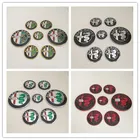 7 шт., колпачки на колпачки автомобильных дисков ALFA ROMEO 2x74 мм, 4x50 мм, 1x40 мм