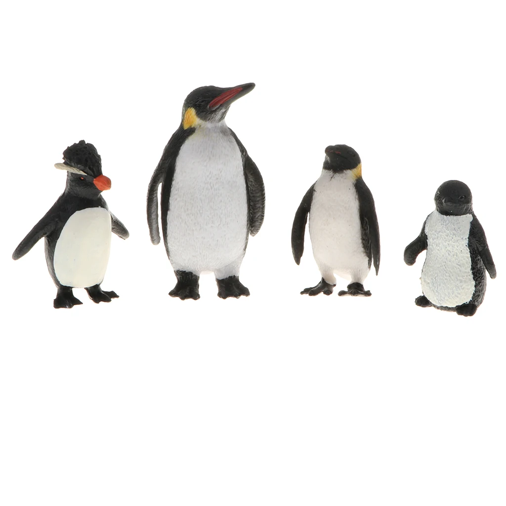 

Set of 9 Realistic Penguin Family Model Action Figures Toy Gift Home Decor