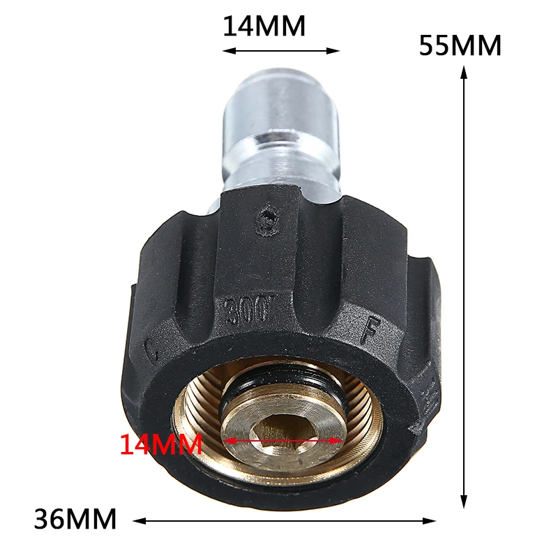 1 шт. БЫСТРОРАЗЪЕМНАЯ Соединительная муфта адаптер фитинг для моек под давлением