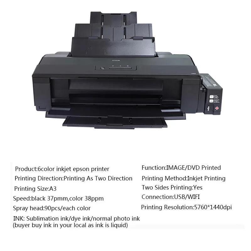 Vilaxh для EPSON L1800 6-цветный струйный принтер A3 A4 DTF | Компьютеры и офис