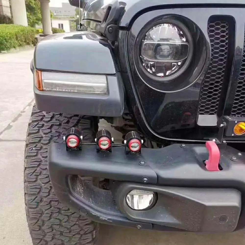 Автомобильная лампа заднего вида сигнальная двухцветная Wrangler для внедорожника